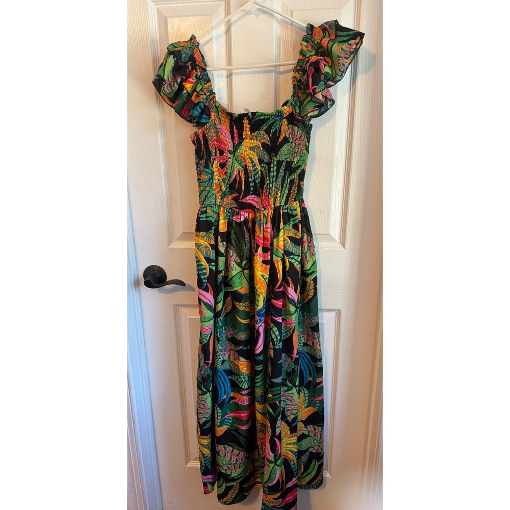 Live for Truth Floral‎ Maxi Dress NWOT Size Small